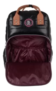 Miniatura 4 de 5 de Mochila Maternal Materlina California Impermeable Con Manija Eco Cuero