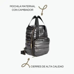 Miniatura 2 de 7 de Mochila Maternal Mommy Bag Paz Cambiador Futura Mamá Papá