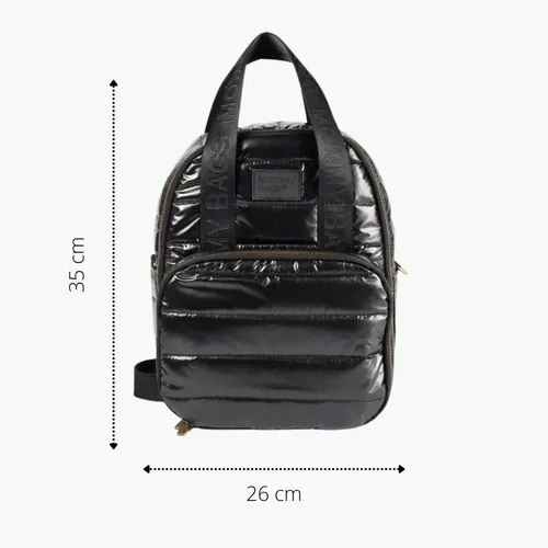 Imagen 3 de 7 de Mochila Maternal Mommy Bag Paz Cambiador Futura Mamá Papá