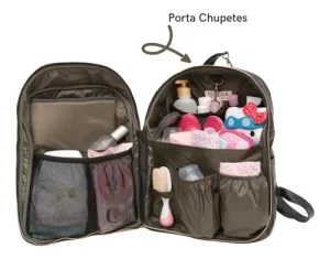 Miniatura 5 de 5 de Mochila Maternal Globba Blondie Ecocuero Grande Xl Cambiador