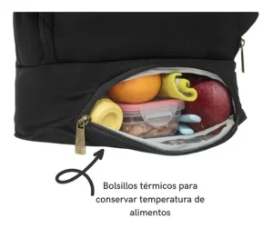 Miniatura 6 de 8 de Mochila Maternal Globba Blink Xl Impermeable Cambiador 180º