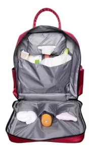 Miniatura 5 de 6 de Mochila Maternal Materlina Roma Apertura 180 Bolsillos Térmicos