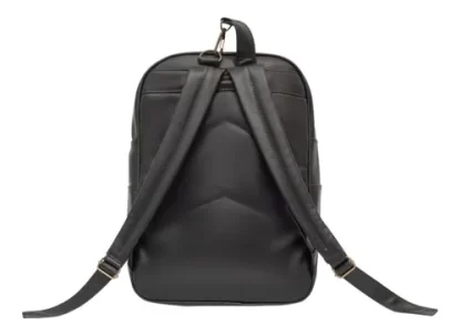 Imagen 3 de 5 de Mochila Maternal Globba Blondie Ecocuero Grande Xl Cambiador