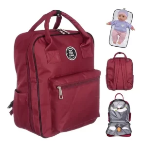 Miniatura 3 de 6 de Mochila Maternal Materlina Roma Apertura 180 Bolsillos Térmicos