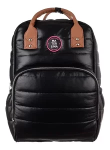 Miniatura 3 de 5 de Mochila Maternal Materlina California Impermeable Con Manija Eco Cuero