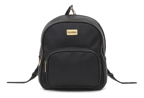 Imagen 2 de 6 de Mochila Maternal Globba Goldie Ecocuero Cambiador Impermeable