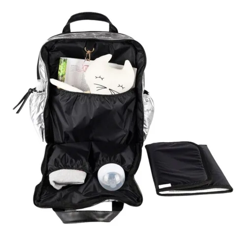Imagen 4 de 8 de Mochila Maternal Impermeable Cambiador Moderna Mommy Bags
