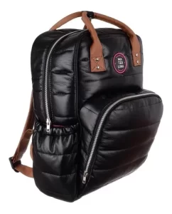 Miniatura 1 de 5 de Mochila Maternal Materlina California Impermeable Con Manija Eco Cuero