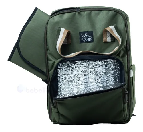 Imagen 5 de 6 de Mochila Maternal Titina Juana Bolso Cambiador Bolsillo Térmico
