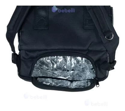 Imagen 5 de 6 de Mochila Maternal Bolso Cambiador Impermeable Térmica Mia Titina