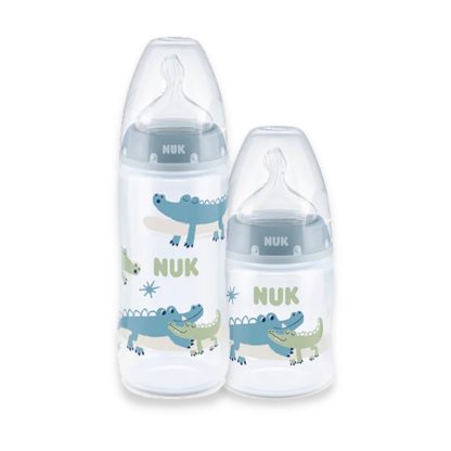 Imagen 1 de 6 de Set Mamaderas Nuk First Choice+ 150ml 300ml Control Temperatura