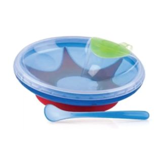 nuby plato termico azul2