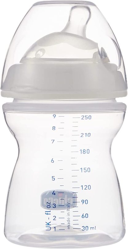 Imagen 2 de 3 de Mamadera Chicco Natural Feeling 250ml 2m+ Flujo Medio