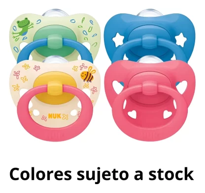 Imagen 1 de 1 de Chupete Nuk Signature 6-18 meses x1 Colores Surtidos