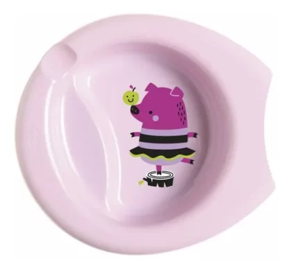 Imagen 3 de 5 de Plato Easy Feeding 6m Chicco Con Divisiones
