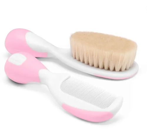 Set Peine Cepillo Chicco Cuidado Higiene 0m+