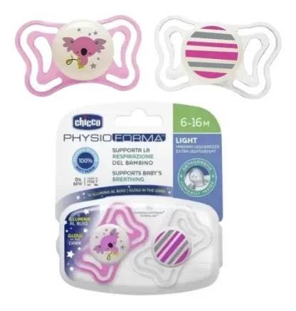 Imagen 1 de 3 de Chupete Chicco PhysioForma Light 6-16 meses
