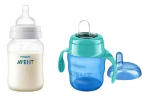 Imagen destacada de Mamadera Avent Anticolicos 260ml + Vaso Easy Sip 200ml Avent