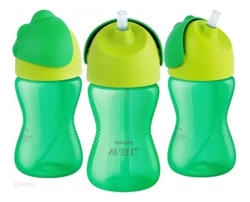Imagen 6 de 6 de Vaso Avent Straw Cup 300ml 12m+