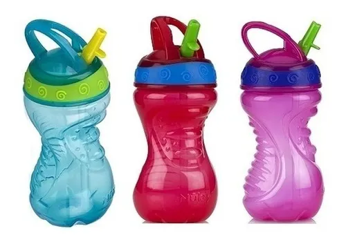 Imagen 3 de 6 de Vaso Nuby Antiderrame Flip-it 9923fl