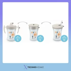 Miniatura 2 de 5 de Set Vaso Nuk Learn To Drink Evolution Cup 3 en 1