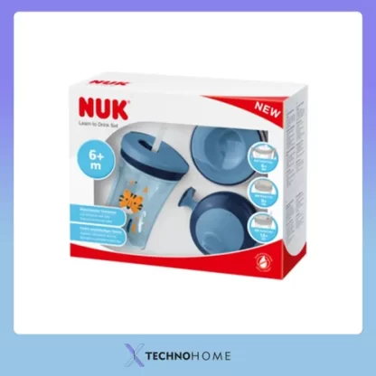 Imagen 4 de 5 de Set Vaso Nuk Learn To Drink Evolution Cup 3 en 1