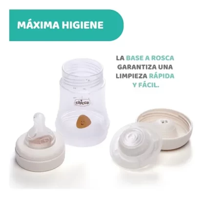 Imagen 3 de 10 de Mamadera Chicco Perfect5 Flujo Lento 150ml 0m+