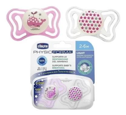 Imagen 1 de 4 de Chupete Chicco PhysioForma Light 2-6 meses
