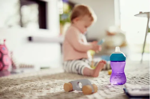 Imagen 6 de 8 de Vaso Avent My Grippy 300ml 9m+