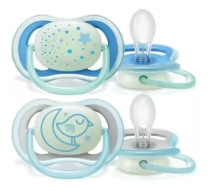 Miniatura 1 de 3 de Chupete Avent Ultra Air Night time 6-18 meses x2