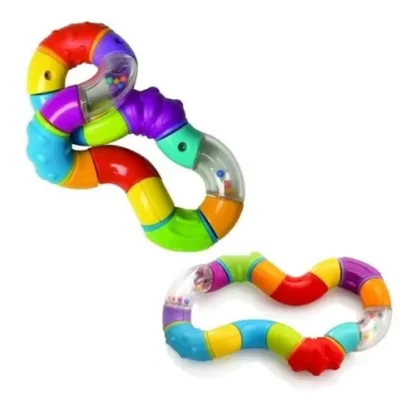 Imagen 2 de 2 de Mordillo Sonajero Articulado Twista +6m Nuby
