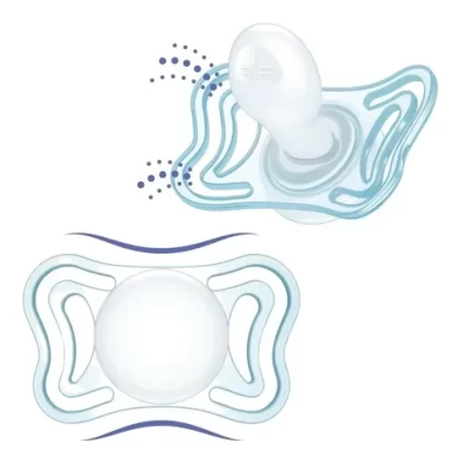 Imagen 2 de 3 de Chupete Chicco PhysioForma Light 2-6 meses luminoso