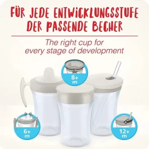 Miniatura 6 de 6 de Vaso Nuk Action Cup Evolution 12 meses