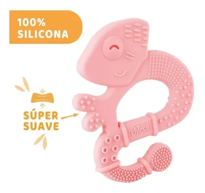 Imagen 2 de 6 de Mordillo Soft Iguana 2m+ Chicco