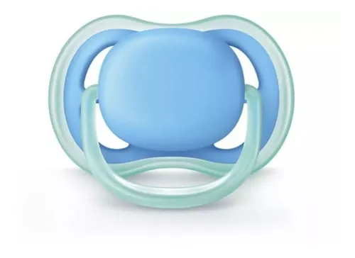Imagen 3 de 3 de Chupete Avent Ultra Air 6-18m Liso x2