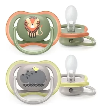Imagen 1 de 5 de Chupete Avent Ultra Air 6-18 meses Unisex x2