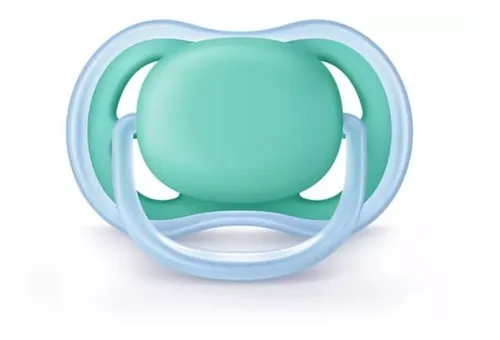 Imagen 2 de 3 de Chupete Avent Ultra Air 6-18m Liso x2