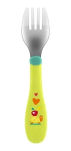 Miniatura 2 de 3 de Cubiertos Acero Inoxidable Cuchara-Tenedor Chicco Bebes +18m