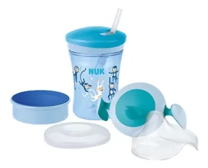 Miniatura 1 de 5 de Set Vaso Nuk Learn To Drink Evolution Cup 3 en 1