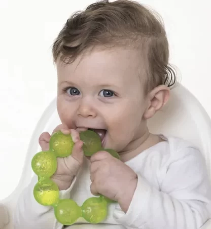Imagen 3 de 5 de Mordillo Nuby De Gel Para Frio Alivia Y Masajea Encias