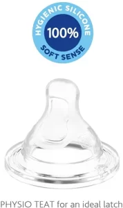 Miniatura 3 de 3 de Tetinas Mamadera Chicco Physio Perfect5 0m+ Flujo Lento x2