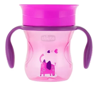 Imagen 1 de 6 de Vaso Chicco Perfect Cup Antiderrame 360º 12m+