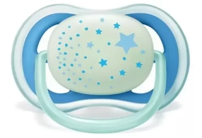 Imagen 3 de 3 de Chupete Avent Ultra Air Night time 6-18 meses x2