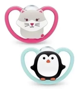 Miniatura 1 de 2 de Chupete Nuk Space T2 6-18 meses x2