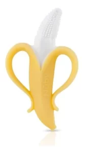 Miniatura 1 de 2 de Mordillo Banana Nuby 100 % Silicona Libre Bpa