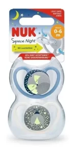 Miniatura 3 de 4 de Chupete Nuk Space Lumi 0-6 meses x2