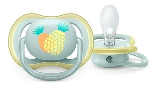 Imagen 3 de 5 de Chupete Avent Ultra Air 0-6 meses Unisex x2