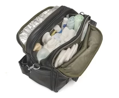 Imagen 4 de 10 de Bolso Cartera Maternal Globba Mia Cambiador Bolsillo Termico