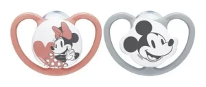 Miniatura 1 de 2 de Chupete Nuk Space Mickey Mouse T1 0-6 meses x2