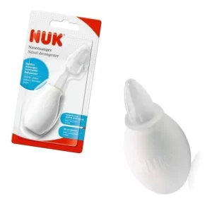 Miniatura 1 de 1 de Aspirador Nasal Nuk Sacamocos Bebe Descongestionador Nasal